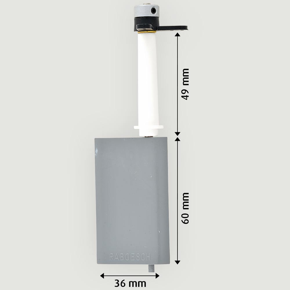 Raboesch Balance rudder 107-02