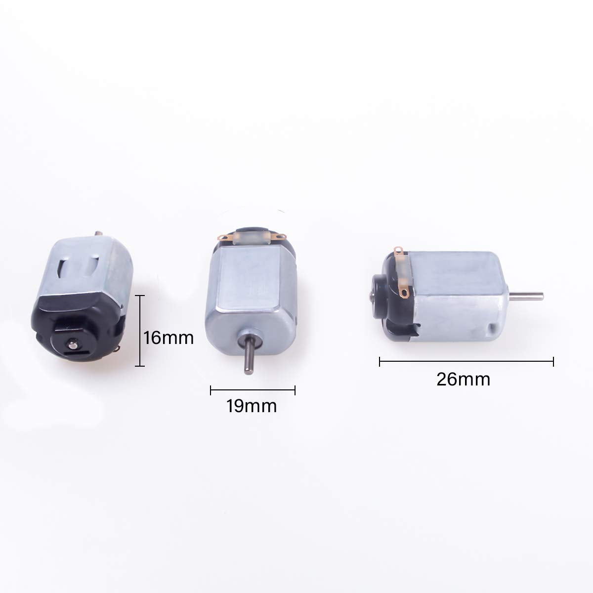 mini-motor DC 1,5 V-6 V micro130 elektromotor 23000 tpm