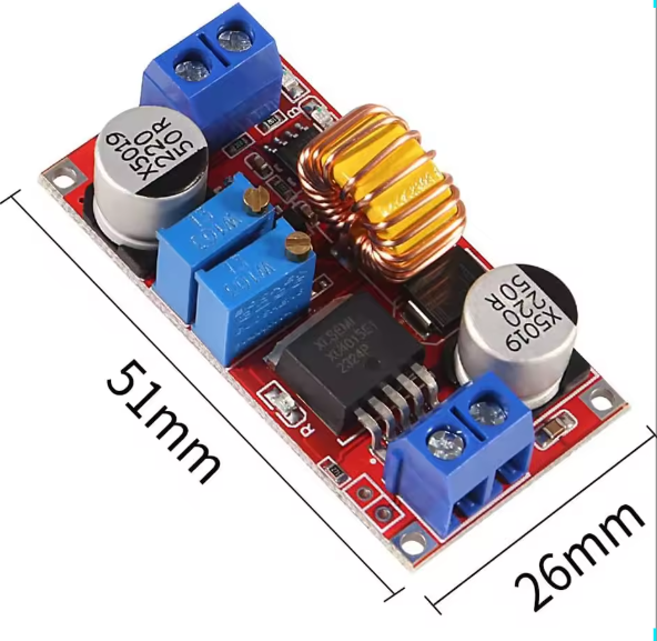Step Down voeding spanningsregelaar
