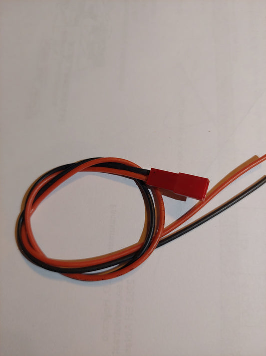 muldertal accukabel 58527 0,5mm - 30cm MALE