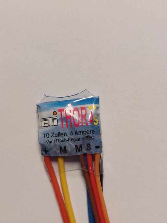 CTI Thor 4-S zelflezende regelaar vooruit/stop/achteruit max 12V-4Amp