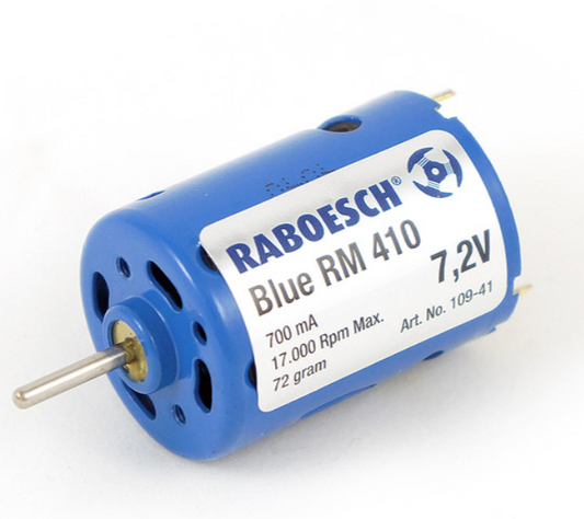 Raboesch Blue RM 410 brushed motor